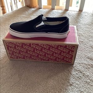 Brand new black Vans